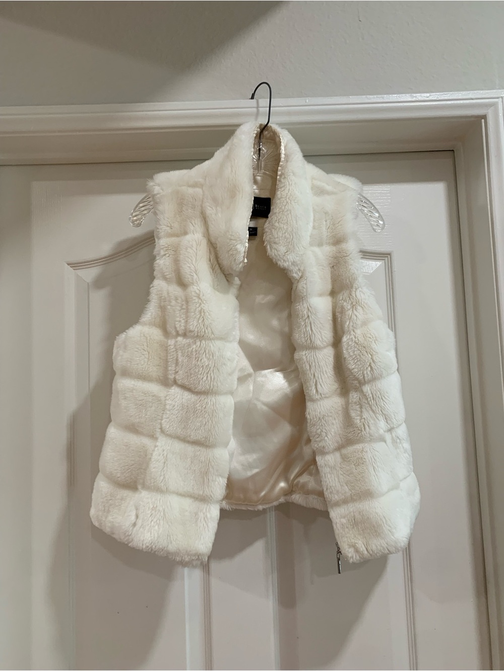 White Fur Vest
